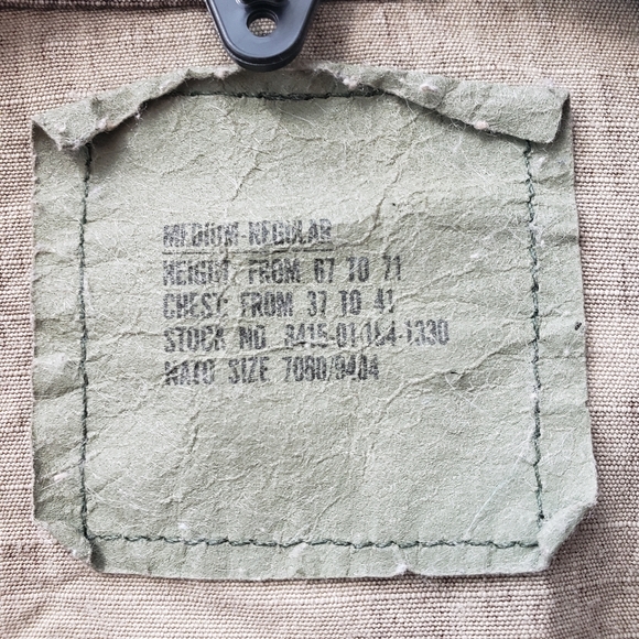 American Apparel men's medium woodland camouflage combat coat jacket - Picture 3 of 10